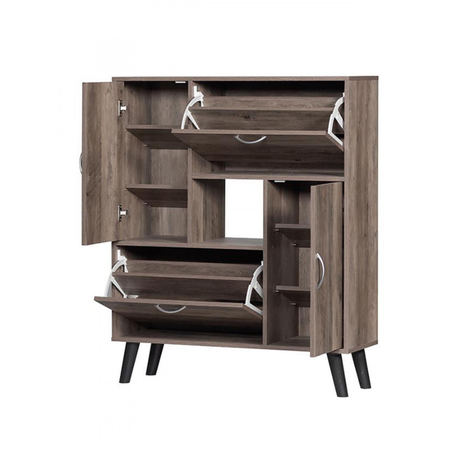 خزانة أحذية خشب ماليزي 4 درف دارسي - بني
خزانة أحذية خشب ماليزي 4 درف دارسي - بني