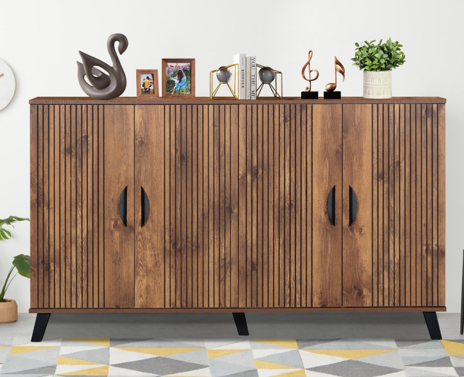 خزانة أحذية 4 أبواب خشب ماليزي بني مقلم
خزانة أحذية 4 أبواب خشب ماليزي بني مقلم