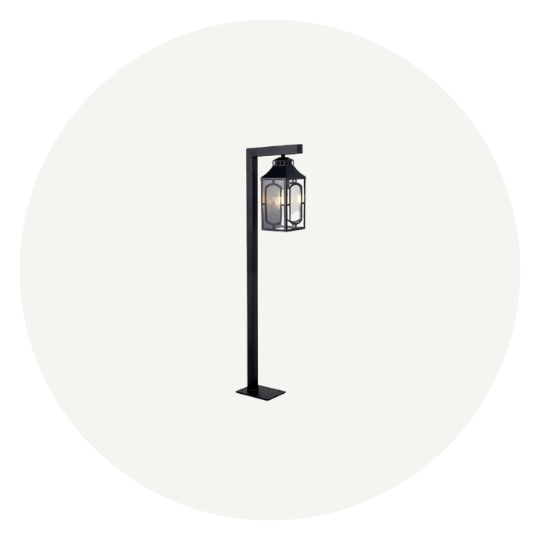 Outdoor lighting poles