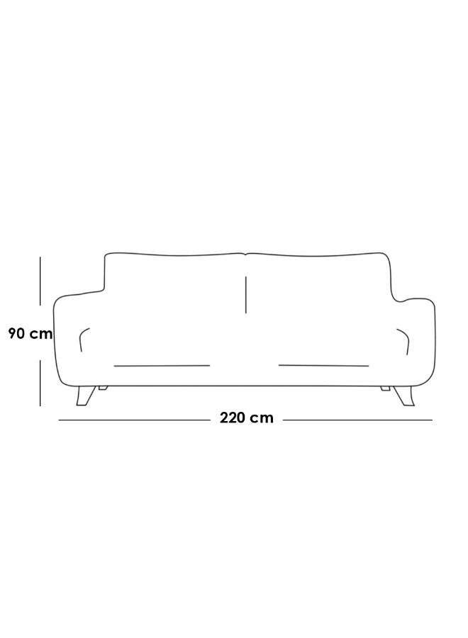 

كنبة 3 مقاعد فايف - ازرق