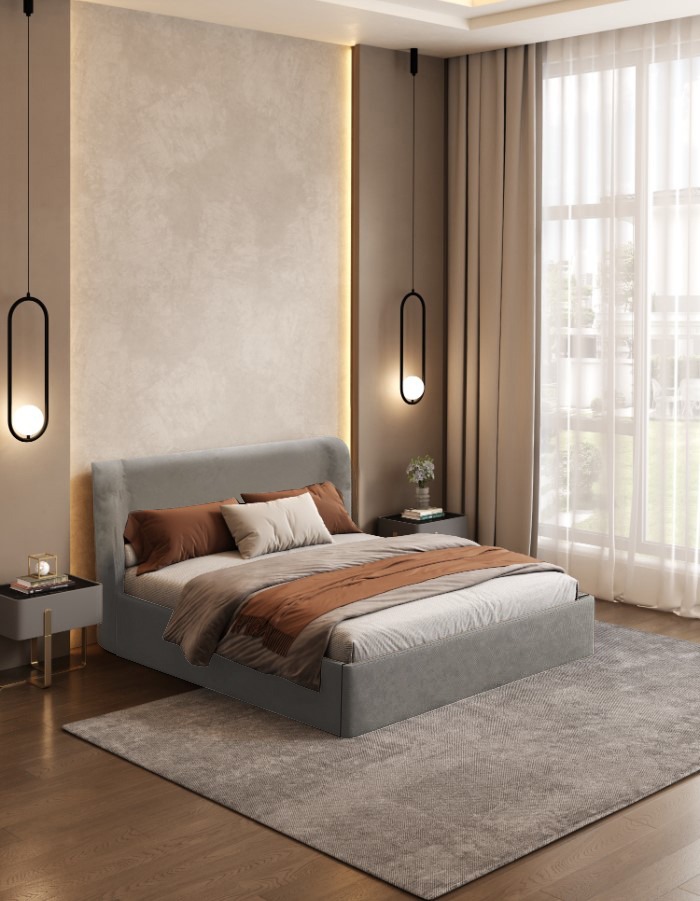 

سرير سولا - بني