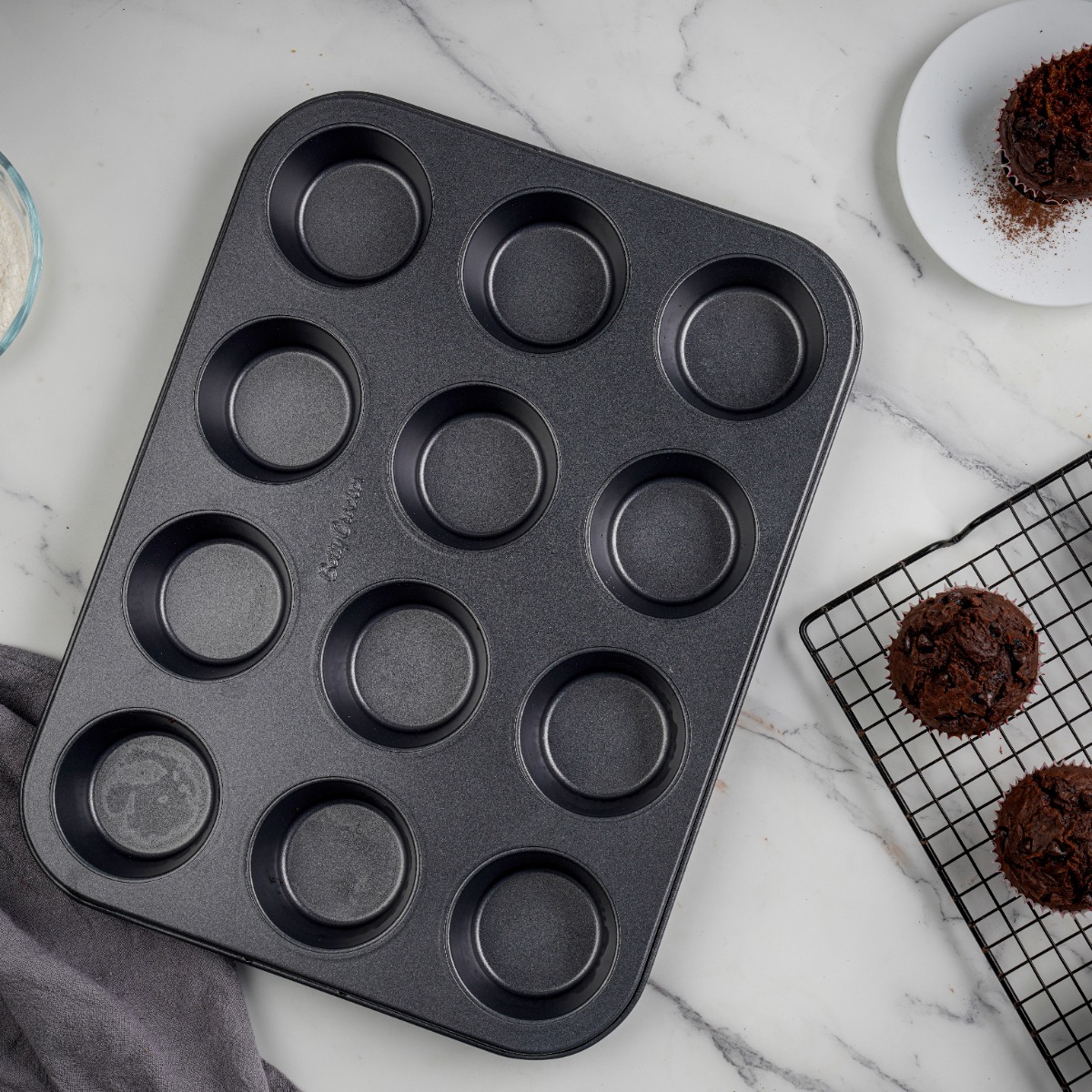 

صينية كب كيك 12 فتحة ويسرا بيتي كروكر