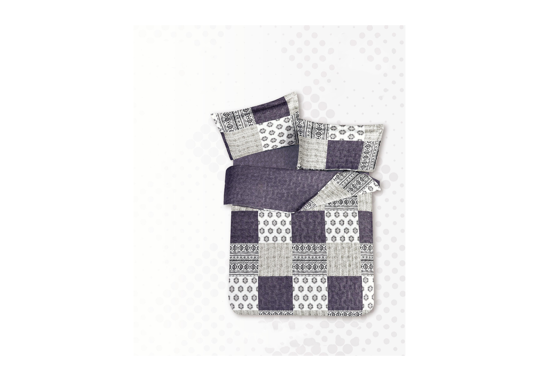 

طقم لحاف مفرد ليلاس 3 قطع مشجر