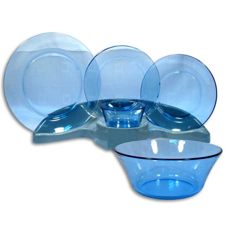 

طقم عشاء دوراليكس 20 قطعة - أزرق