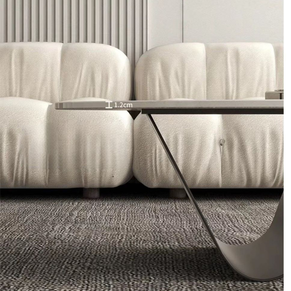 

طاولة قهوة مودرن جايا - أسود وأبيض رخامي