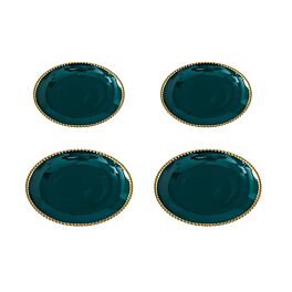 طقم أطباق عشاء 4 قطع - أخضر