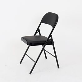 كرسي مفرد قابل للطي اريا - اسود