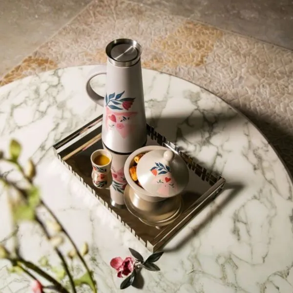 ترمس شاي و قهوة من بيلينا - رمادي