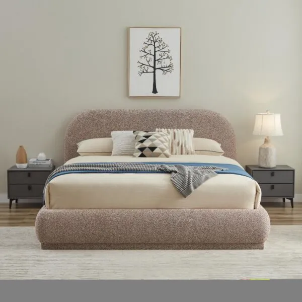 سرير كينغ 180×200 سم ستيف - مرجاني