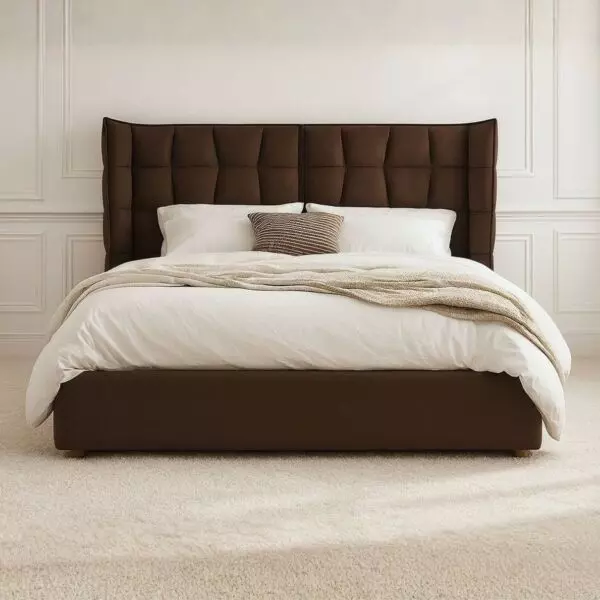 سرير كينغ جيراي 180x200 سم - بني غامق