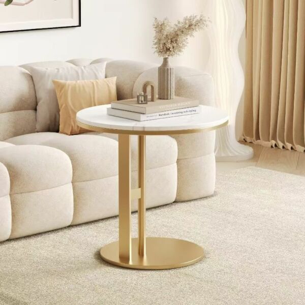 Scotro Side Table - Gold