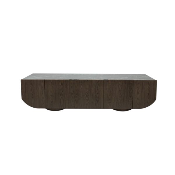 Paula TV Table - Brown and Green