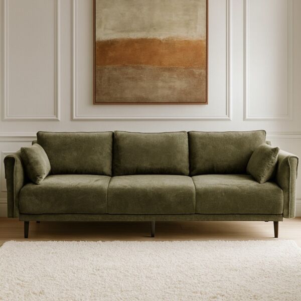 كنبة دايزي - 3 مقاعد 205 سم - اخضر