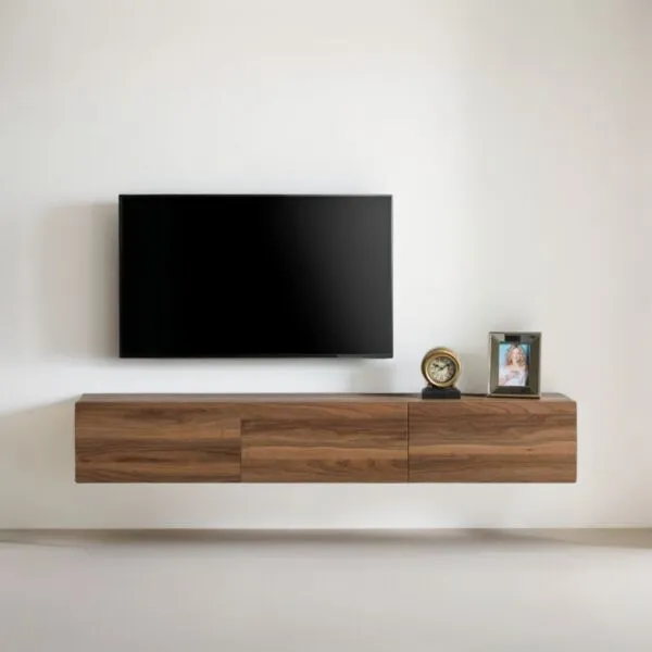 حامل تلفزيون جداري داملا إلم كوڤ - بني غامق