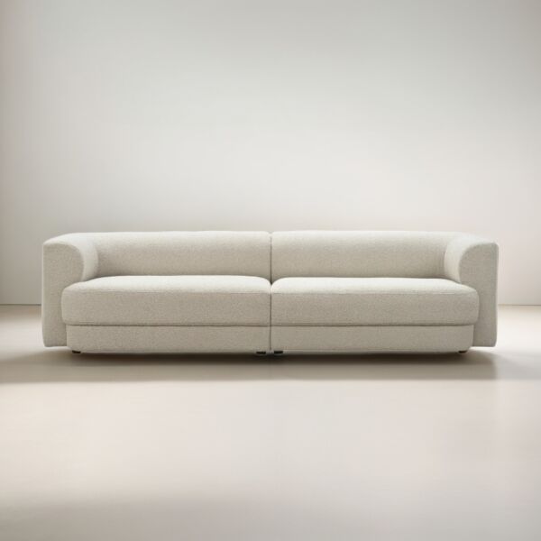 كنبة رباعية جلامور - كريمي