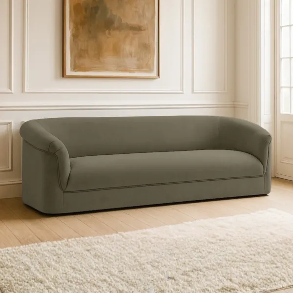 كنبة سوردال - 3 مقاعد - 240 سم - اخضر غامق