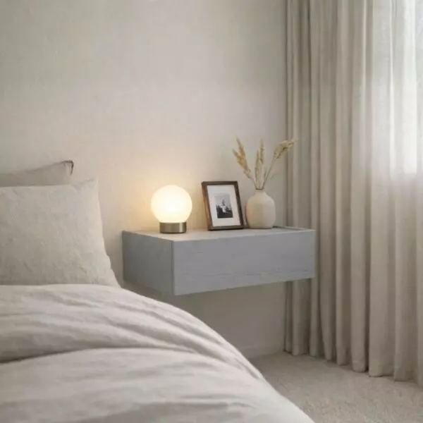 كومودينو بدرج ماستيلا - رمادي