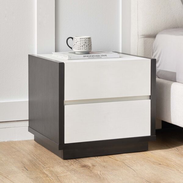 طاولة سرير جانبيّة - تشاركول