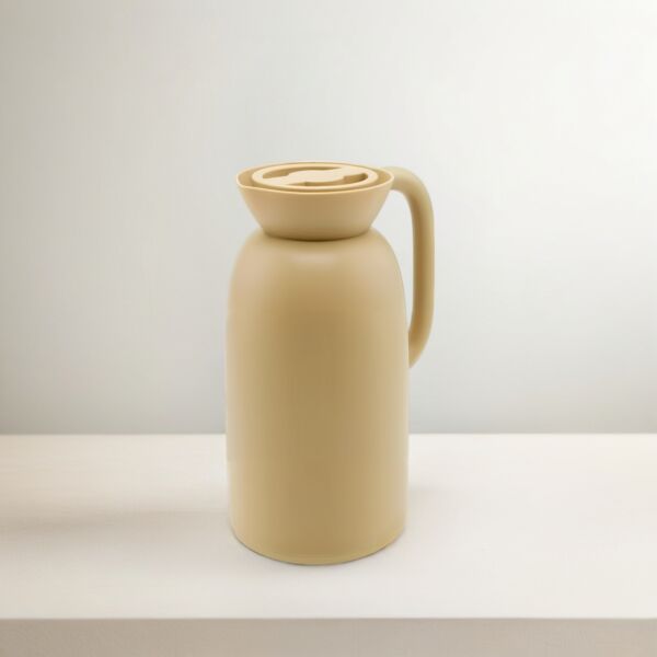 Reno Tea and Coffee Vacuum Flask 1 Liter - Light Beige
