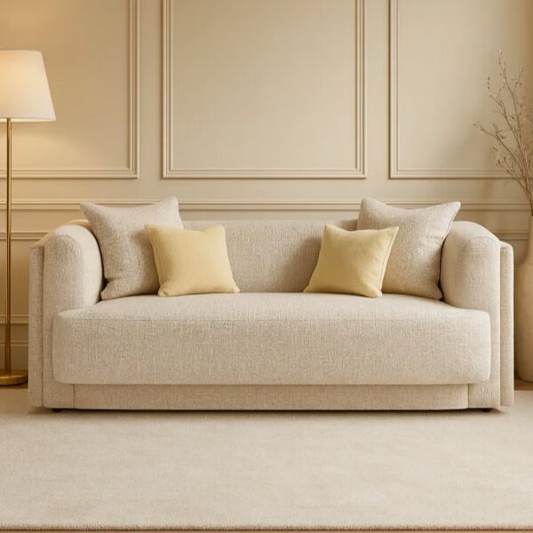 كنبة ثنائية لكجورا- بيج