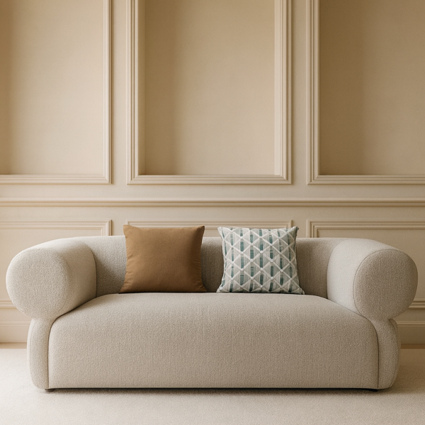 Seran Double Sofa 180 cm - Gray