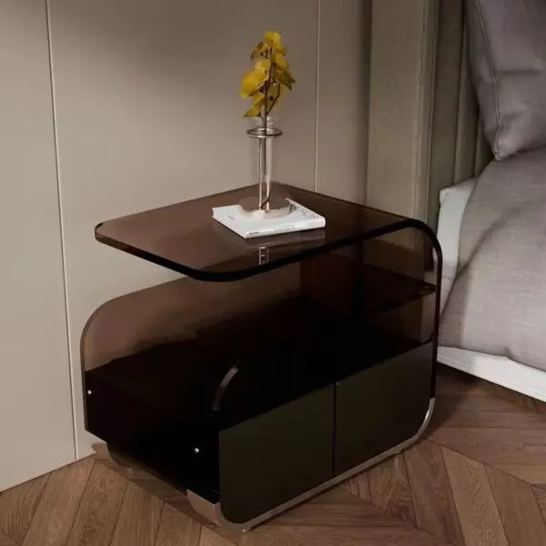 كومودينو يارا يسار - بني واسود وذهبي