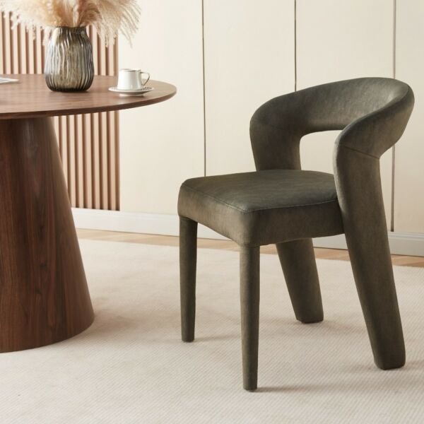 كرسي طعام نوفا - اخضر غامق