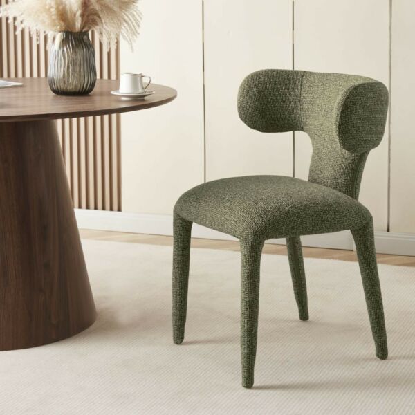 كرسي طعام افورا - اخضر