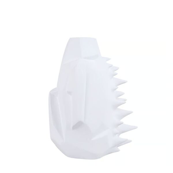 Thorn Geometric Decorative Accent - White