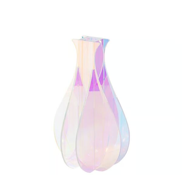 Rawnd Belly Vase - Light Pink
