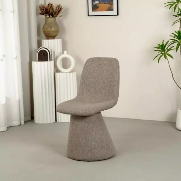 كرسي طعام بونفيست - رمادي