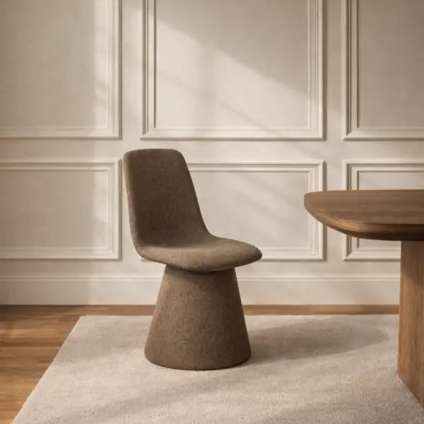 كرسي طعام بونفيست - بني