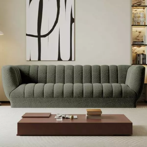 كنبة ثلاثية تشيلو - اخضر