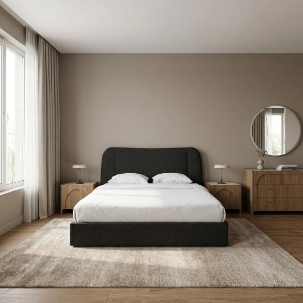 طقم غرفة نوم كينج 5 قطع -روبيكا- 180x200