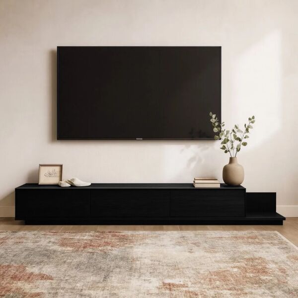 طاولة تلفزيون مورال - اسود