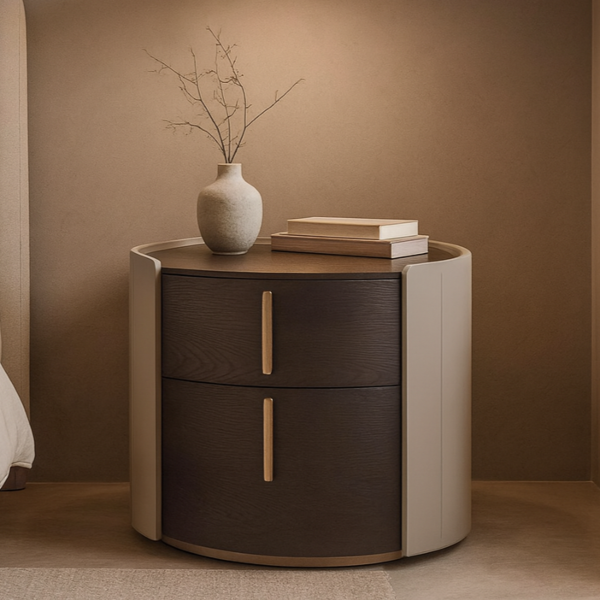 Commodino Molto - Off-white and smokey