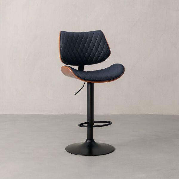 كرسي مرتفع قابل للتعديل بستيلا - ازرق غامق