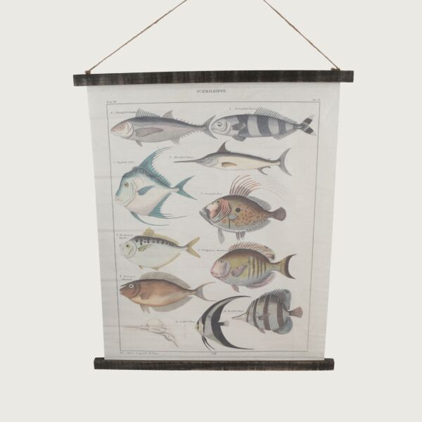 لوحة صور ايشا قماشية تعليق-متعدد الالوان