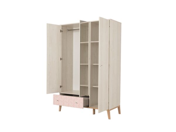 دولاب 3 أبواب الايكا - بيج