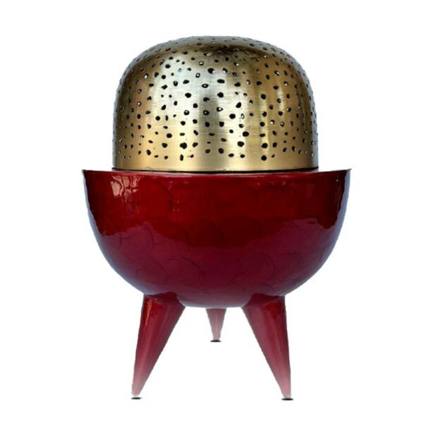 مبخرة كلاسي احمر - وسط 