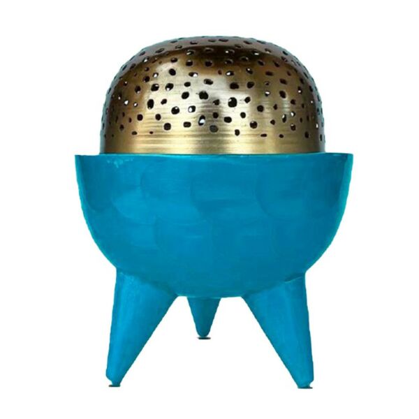 مبخرة كلاسي ازرق - صغير