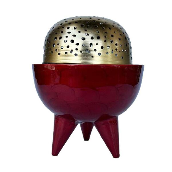 مبخرة كلاسي احمر - صغير 