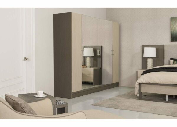 خزانة ملابس 6 أبواب رايلتو