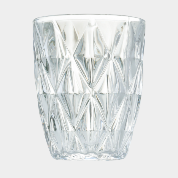 كاسة زجاج رويال قصيرة - شفاف