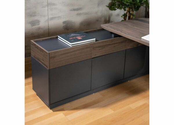 مكتب 180 سم - زاوية مكتب رستبان