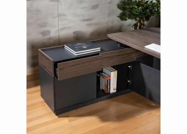 مكتب 180 سم - زاوية مكتب رستبان