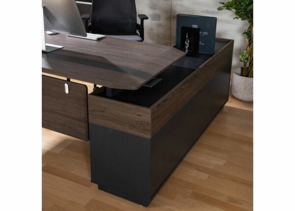 مكتب 180 سم - زاوية مكتب رستبان