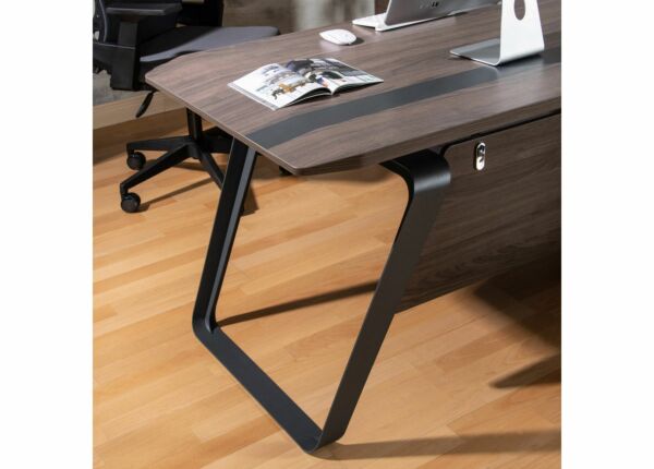 مكتب 180 سم - زاوية مكتب رستبان