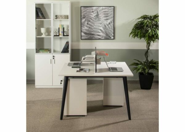 مجموعة مكتبية لشخصين 120 سم كروسيز