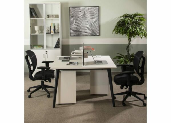 مجموعة مكتبية لشخصين 120 سم كروسيز